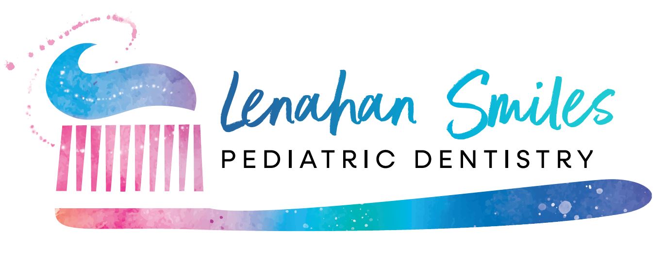 Lenahan Smiles Logo Vivere Meliora Dentistry White logo
